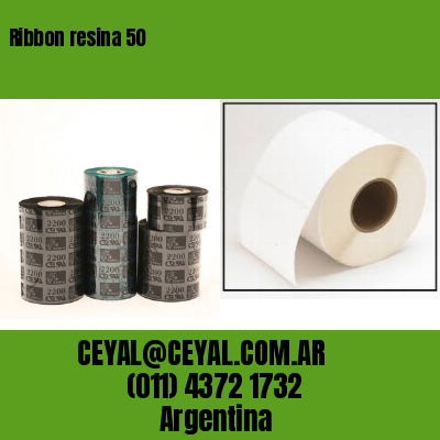 Ribbon resina 50