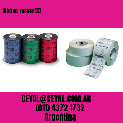 Ribbon resina 53