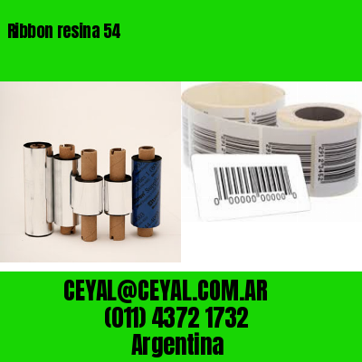 Ribbon resina 54