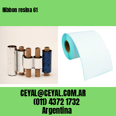 Ribbon resina 61