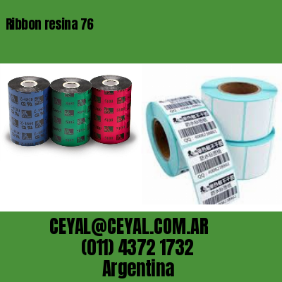 Ribbon resina 76