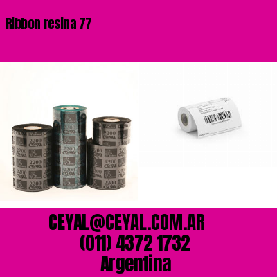 Ribbon resina 77