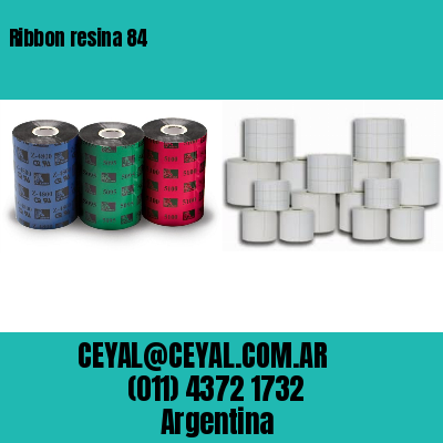 Ribbon resina 84