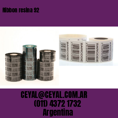 Ribbon resina 92