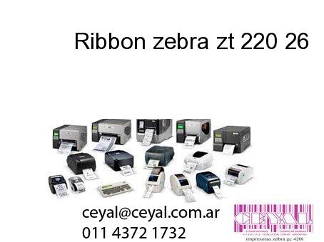 Ribbon zebra zt 220 26