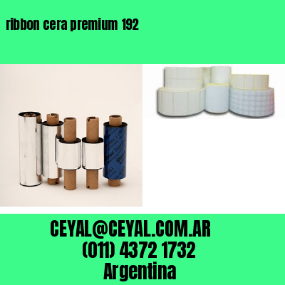 ribbon cera premium 192