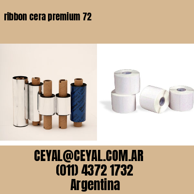 ribbon cera premium 72