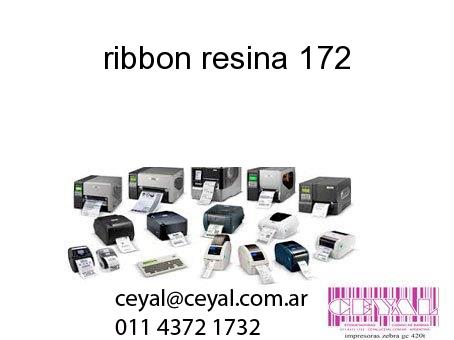 ribbon resina 172