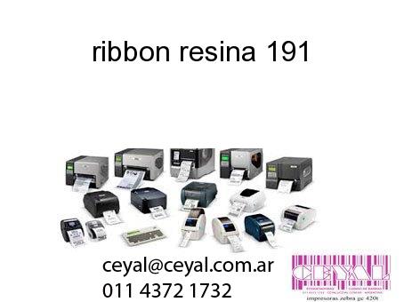 ribbon resina 191