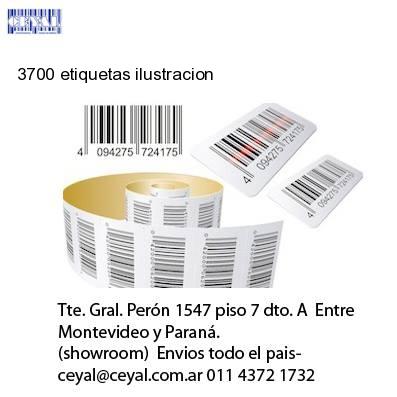 3700 etiquetas ilustracion