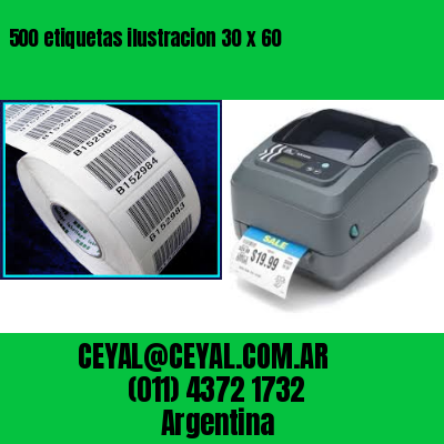 500 etiquetas ilustracion 30 x 60