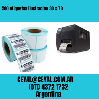 500 etiquetas ilustracion 30 x 70