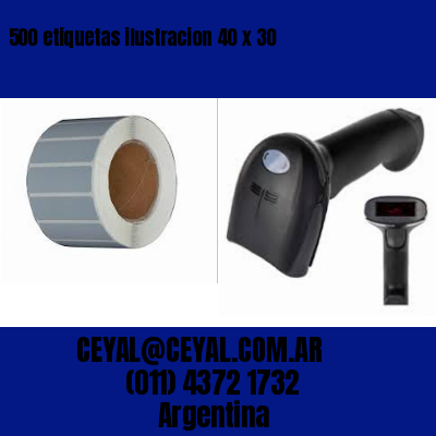 500 etiquetas ilustracion 40 x 30