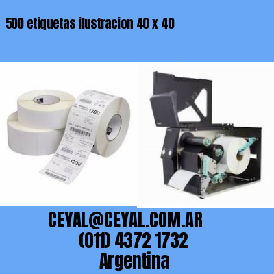 500 etiquetas ilustracion 40 x 40