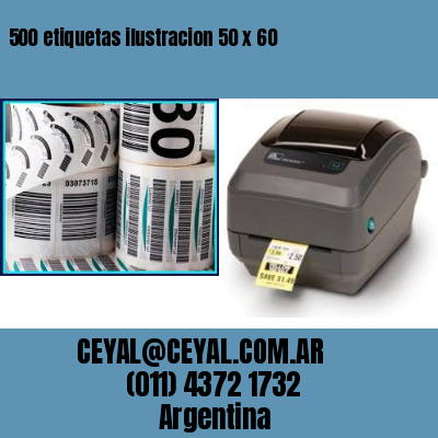 500 etiquetas ilustracion 50 x 60