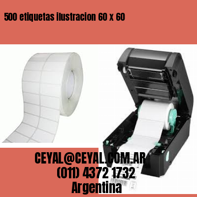500 etiquetas ilustracion 60 x 60