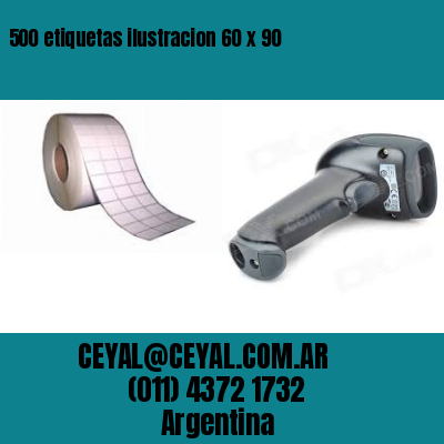 500 etiquetas ilustracion 60 x 90