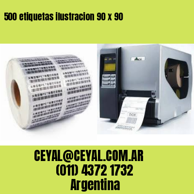 500 etiquetas ilustracion 90 x 90
