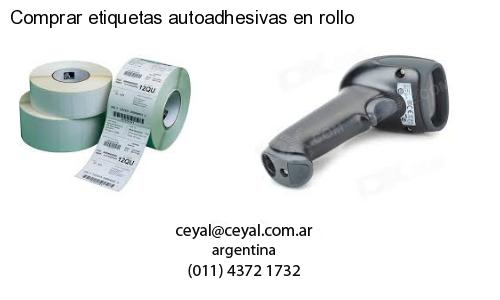 Comprar etiquetas autoadhesivas en rollo