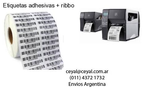 Etiquetas adhesivas   ribbo
