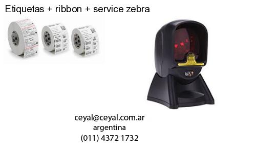 Etiquetas   ribbon   service zebra