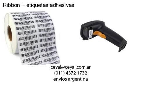 Ribbon etiquetas adhesivas