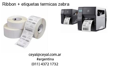 Ribbon etiquetas termicas zebra