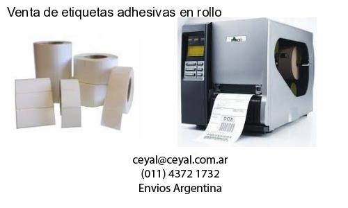 Venta de etiquetas adhesivas en rollo
