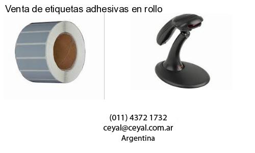 Venta de etiquetas adhesivas en rollo