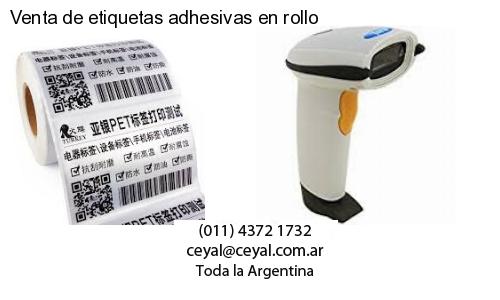 Venta de etiquetas adhesivas en rollo