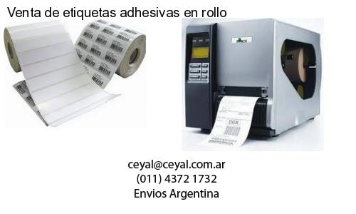 Venta de etiquetas adhesivas en rollo