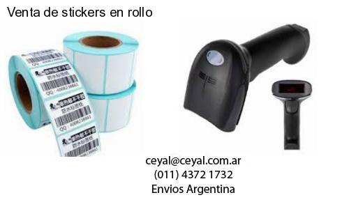 Venta de stickers en rollo