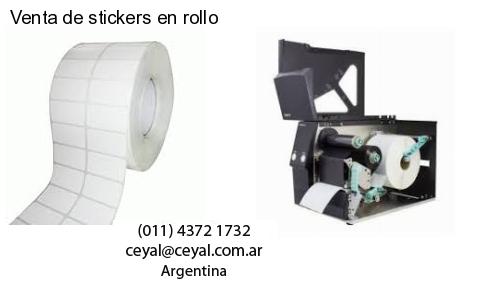 Venta de stickers en rollo