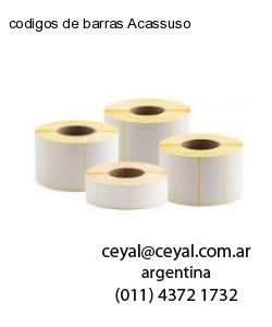 codigos de barras Acassuso