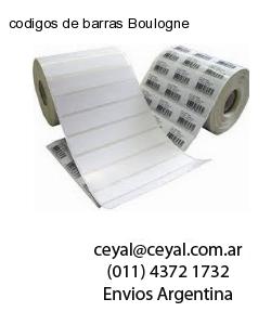 codigos de barras Boulogne