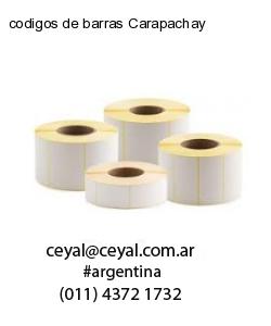 codigos de barras Carapachay