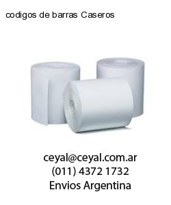 codigos de barras Caseros