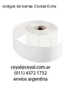 codigos de barras Ciudad Evita