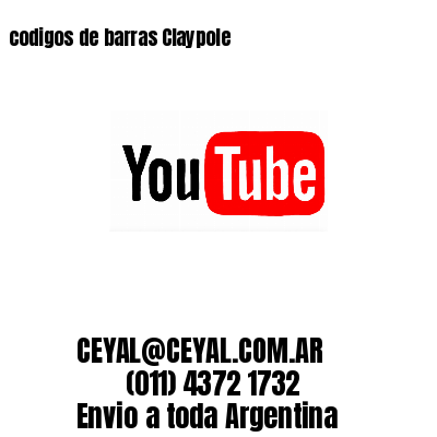 codigos de barras Claypole
