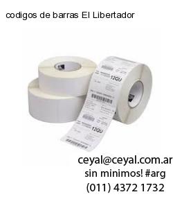 codigos de barras El Libertador