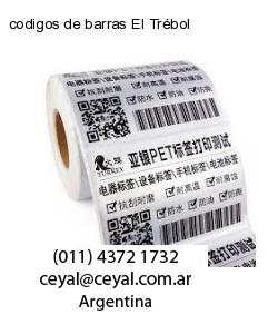 codigos de barras El Trébol