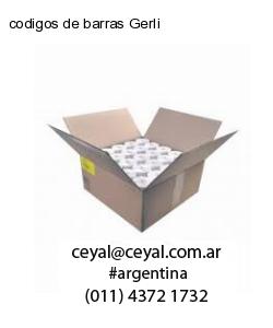 codigos de barras Gerli