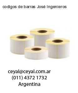 codigos de barras José Ingenieros