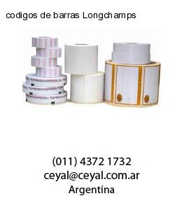 codigos de barras Longchamps