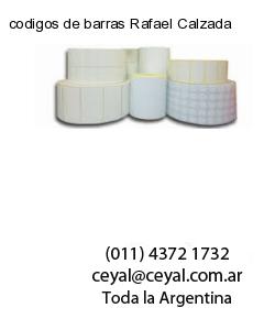 codigos de barras Rafael Calzada