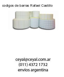 codigos de barras Rafael Castillo