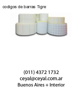 codigos de barras Tigre