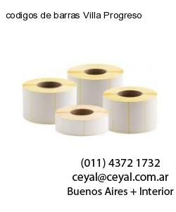 codigos de barras Villa Progreso