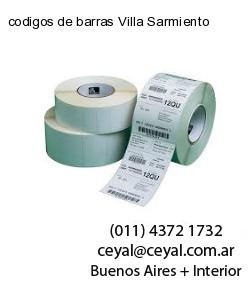codigos de barras Villa Sarmiento