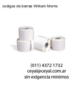 codigos de barras William Morris